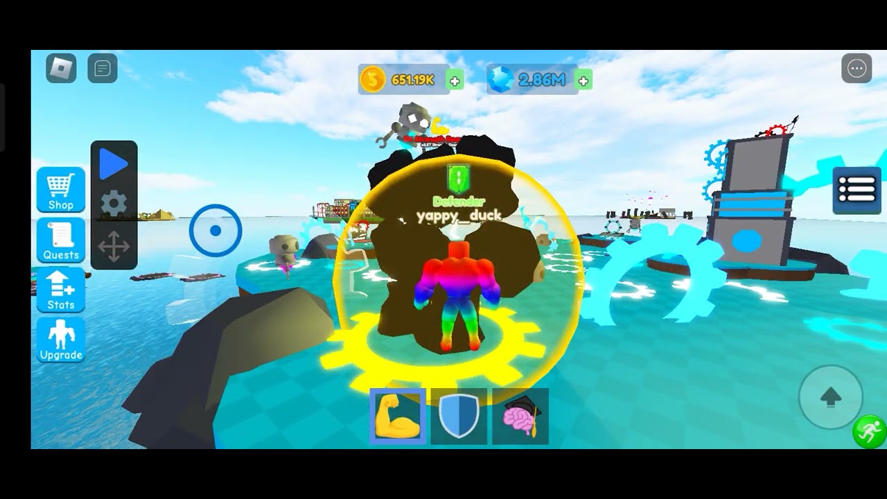 получаю слияние рипера в super power fighting simulator