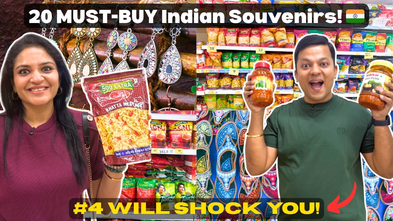 Don’t Leave Mumbai Without These! 🇮🇳 20 Best Souvenirs & Snacks | The Ultimate Guide
