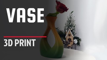 3D Printed Vase Cults3D Timelapse