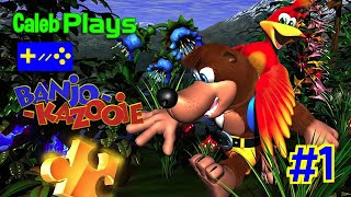 Caleb Plays Banjo-Kazooie (PART 1) - Let's Get Jiggy! (King of the Ant Hill + Jiggies Ahoy!)