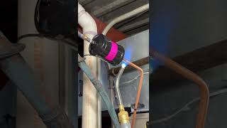 HVAC Brazing on a New System Installation | Filter Drier Install | Elite Service Group