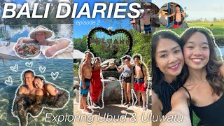 BALI DIARIES EP. 2 | Exploring Ubud & Uluwatu