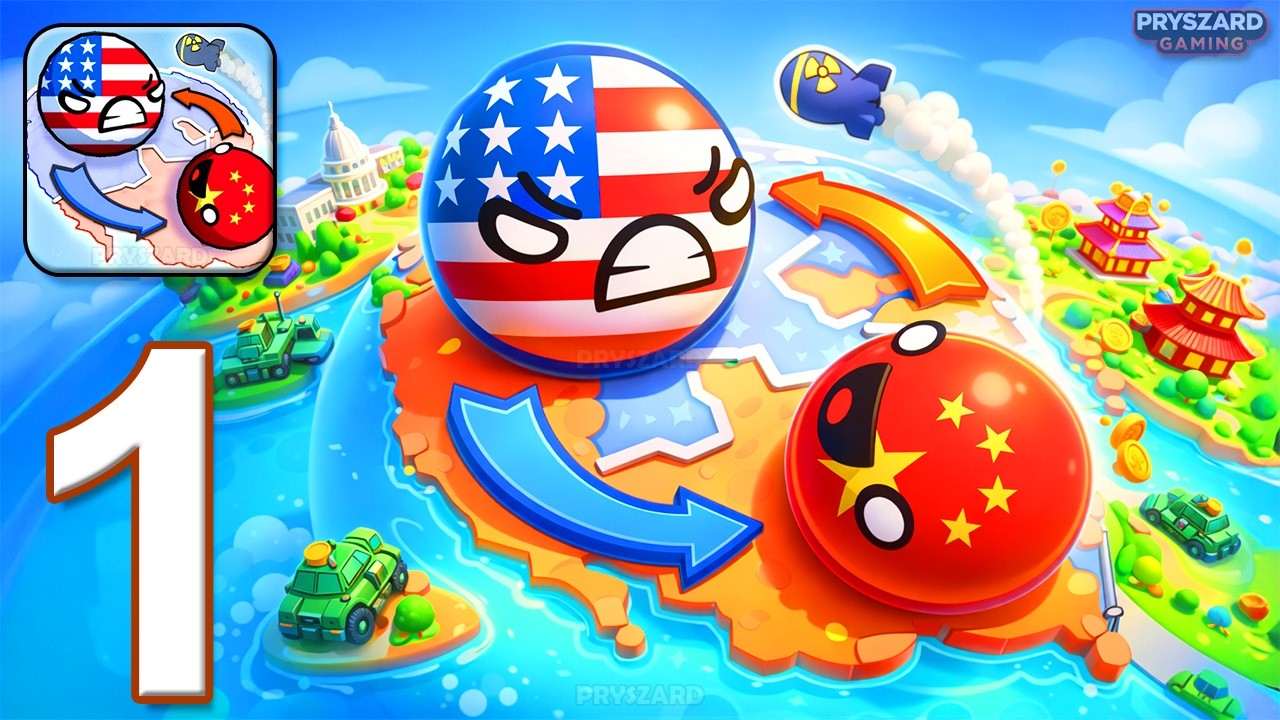 Country Balls: World Battle - Gameplay Walkthrough Part 1 ...