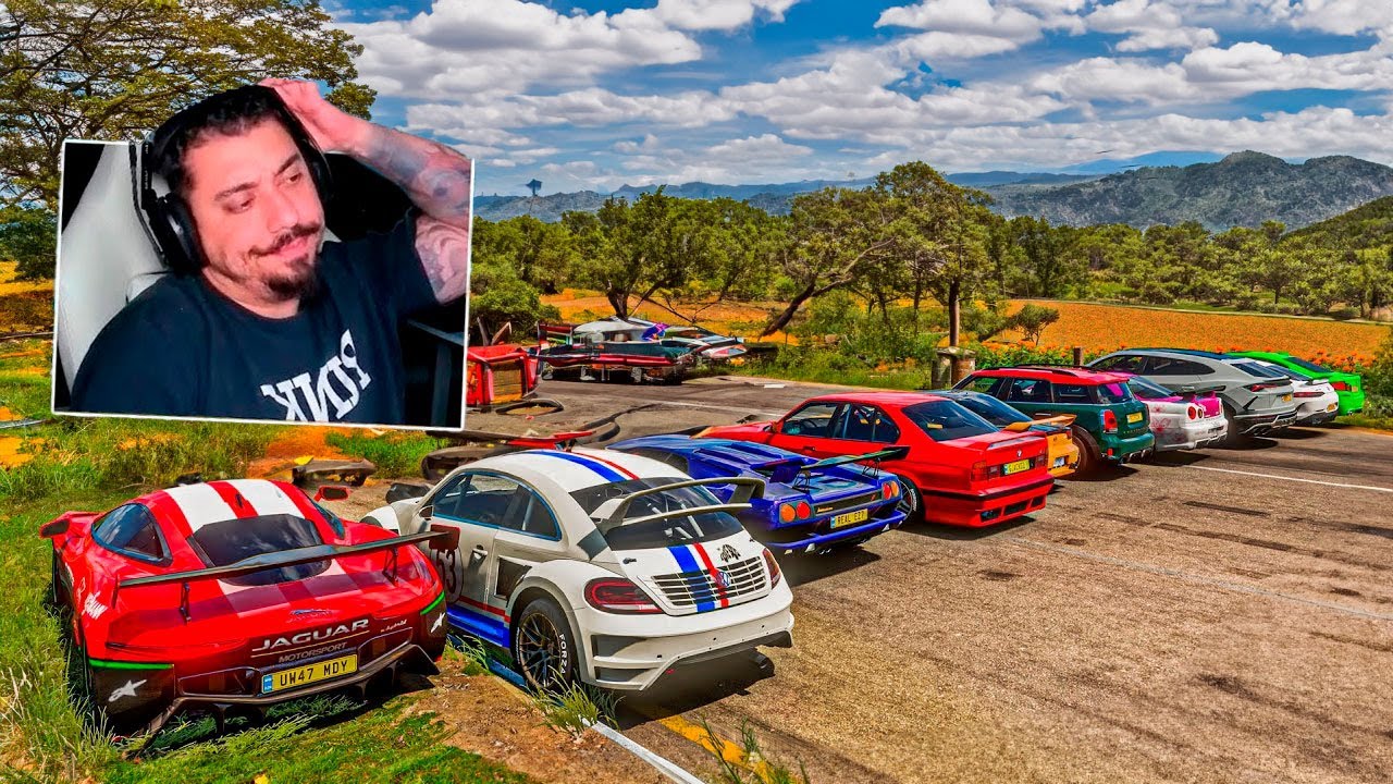 RACHÃO NA RODOVIA DE ROLETA - FORZA HORIZON 5