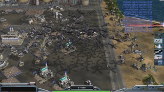 ' Whoo, be careful now ' USA Super Weapon  1 v 6 HARD  Command & Conquer Generals Zero Hour
