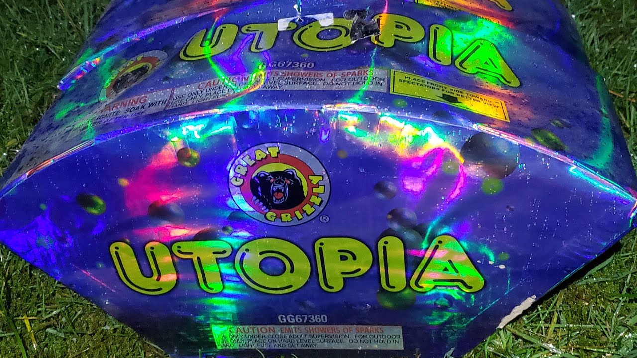 Utopia fountain by Great Grizzly Fireworks 🎆 YouTube
