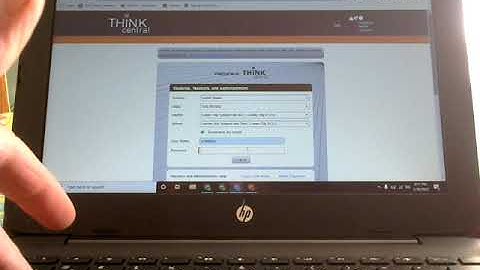 Log Into Think Central