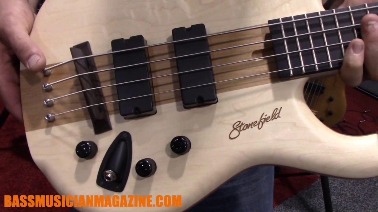 Bass Musician Magazine NAMM 2018 -  Stonefield Musical Instruments