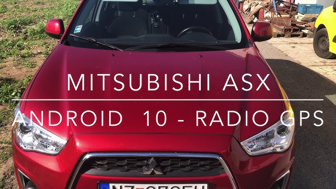 Premonition melodrama flov Removal 10 inch radio Mitsubishi ASX model 2015 - Android 10 system whit GPS  - YouTube