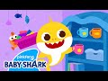 Put the toys away  clean up song for children  baby sharks day at school  baby shark official