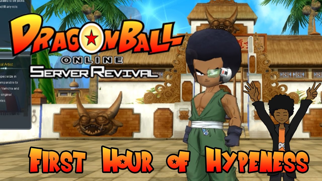 THIS GAME IS HYYYYPE - First Hour of Dragon Ball Online Server Revival!