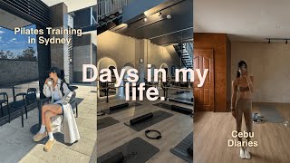 Days In My Life Stott Pilates Training In Sydney, Getting Back Into My Routine In Cebu