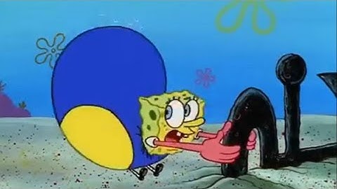 musclebob squarepant ahhh scene