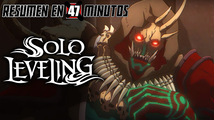🔷 SOLO LEVELING | TEMPORADA 2 | Resumen en 47 Minutos