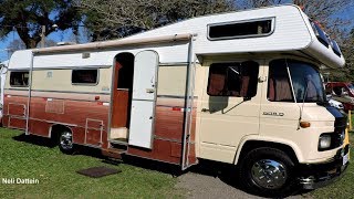 VENDIDO, Motorhome Turiscar Solymar, Mercedes Benz 608D, 1982.