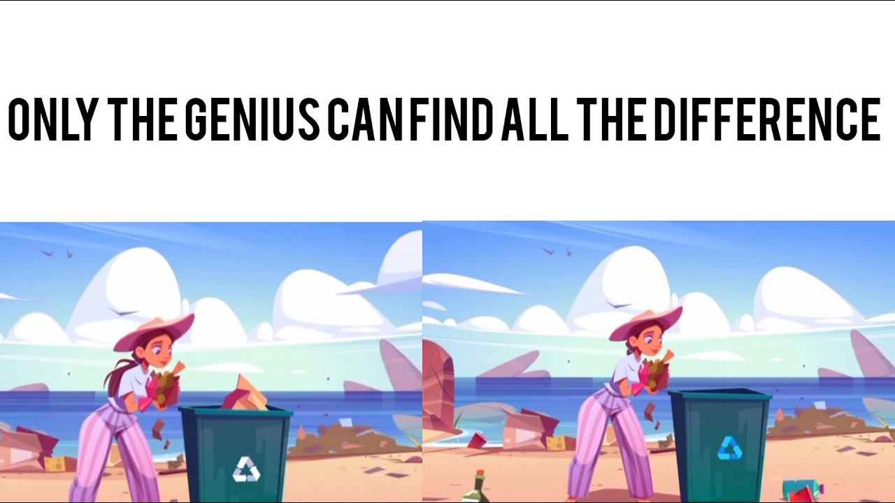 Spot The Difference : ONLY GENIUS CAN FIND ALL THE DIFFERENCES [ Find ...