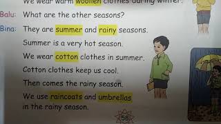 Class 1 EVS Lesson 9 Our clothes Class 1 EVS Lesson 9 Our clothes