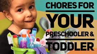 Chores for Preschoolers and Toddlers