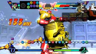 [UMvC3] MODOK/Iron Man/Sentinel team combo concepts