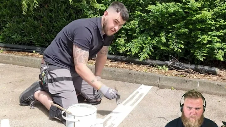 How to get started doing parking lot striping without any equipment?