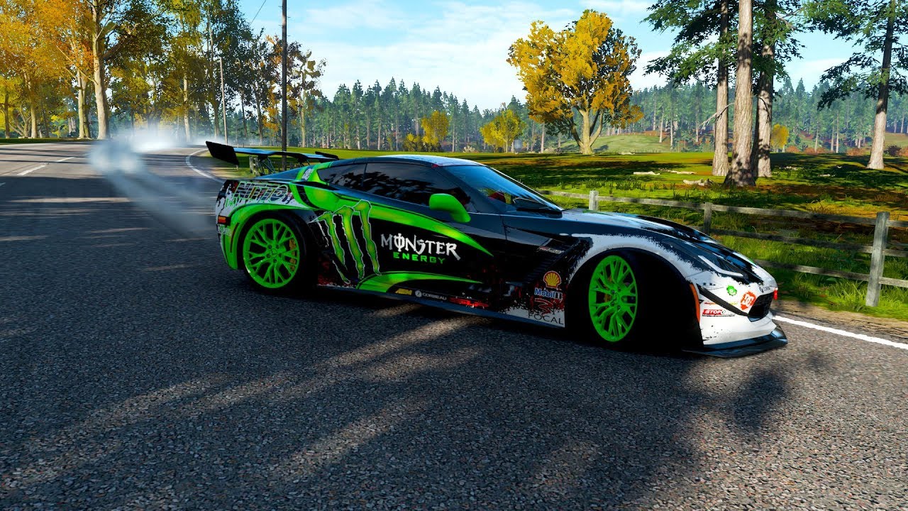 Chevrolet corvette drift