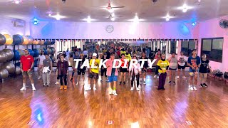 Talk Dirty - Jason Derulo ft. 2chainz (Freedo&#39;s Dirty Talk Remix) | ZUMBA | YP.J