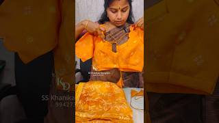 Simple pattern blouse designs
