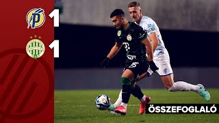 NB I: Puskás Akadémia-Ferencváros 1-1 | összefoglaló