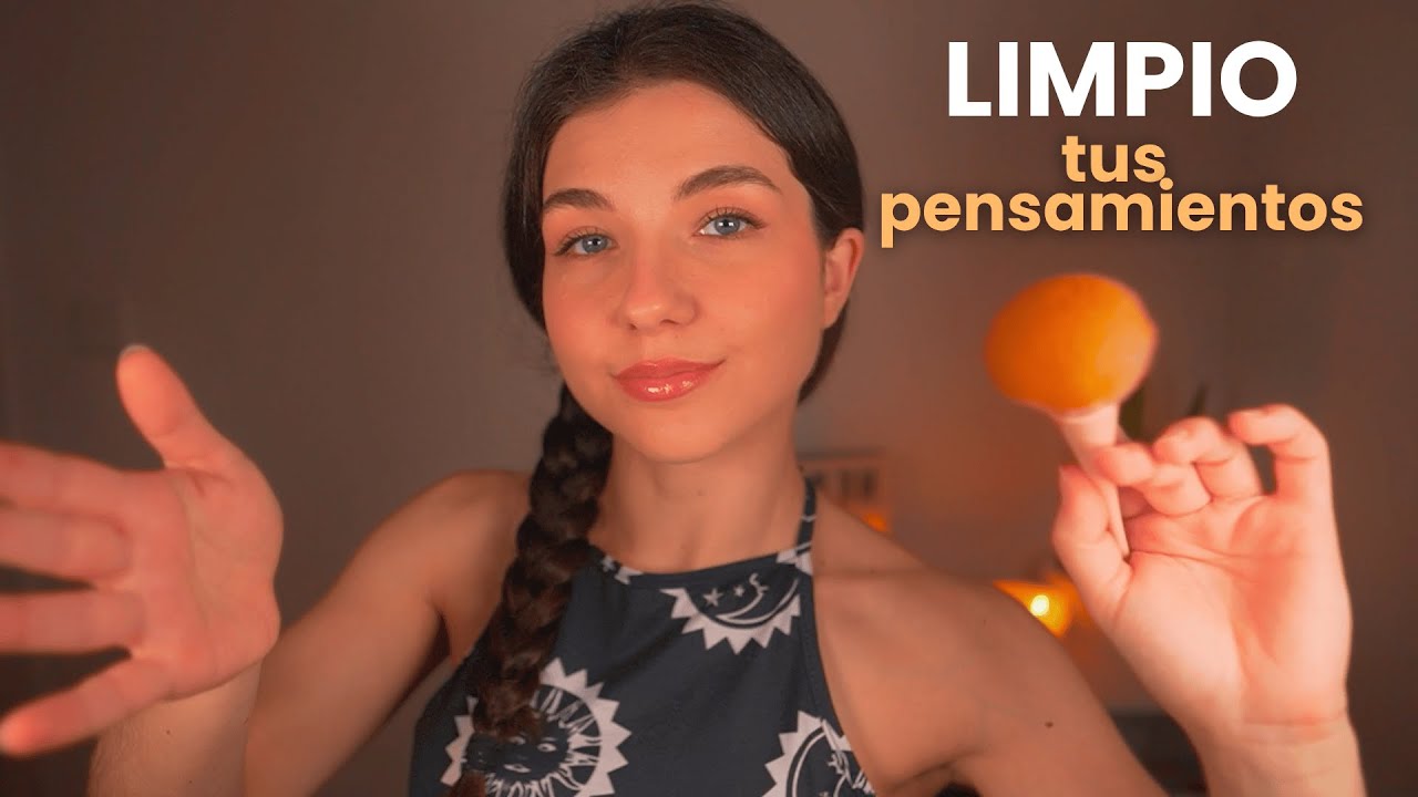 ASMR Limpio Tus Pensamientos Negativos 💗 Te calmo con sonidos suaves y cariño | Lonixy ASMR