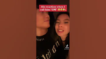 Calling My Korean Boyfriend 오빠 To See His Reaction 