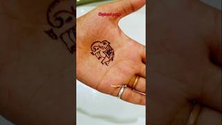 easy to make elephant patch👀✨#fypシ #elephant #artist #art #henna #design #trending #mehendi