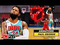 PRIME PAUL GEORGE + ALL SIGNATURE MOVES are SMOOTH in NBA 2K26