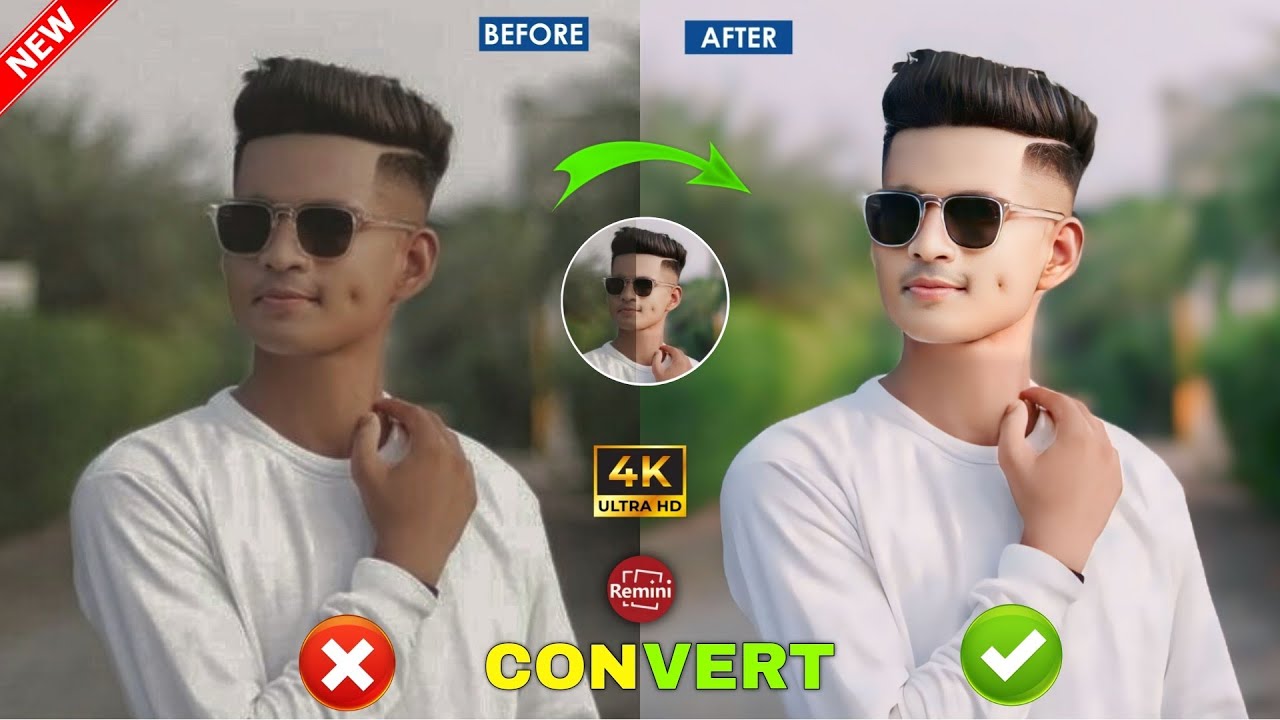Low Quality photo convert to 4k | photo ko HD quality me kaise kare 🔥 ...