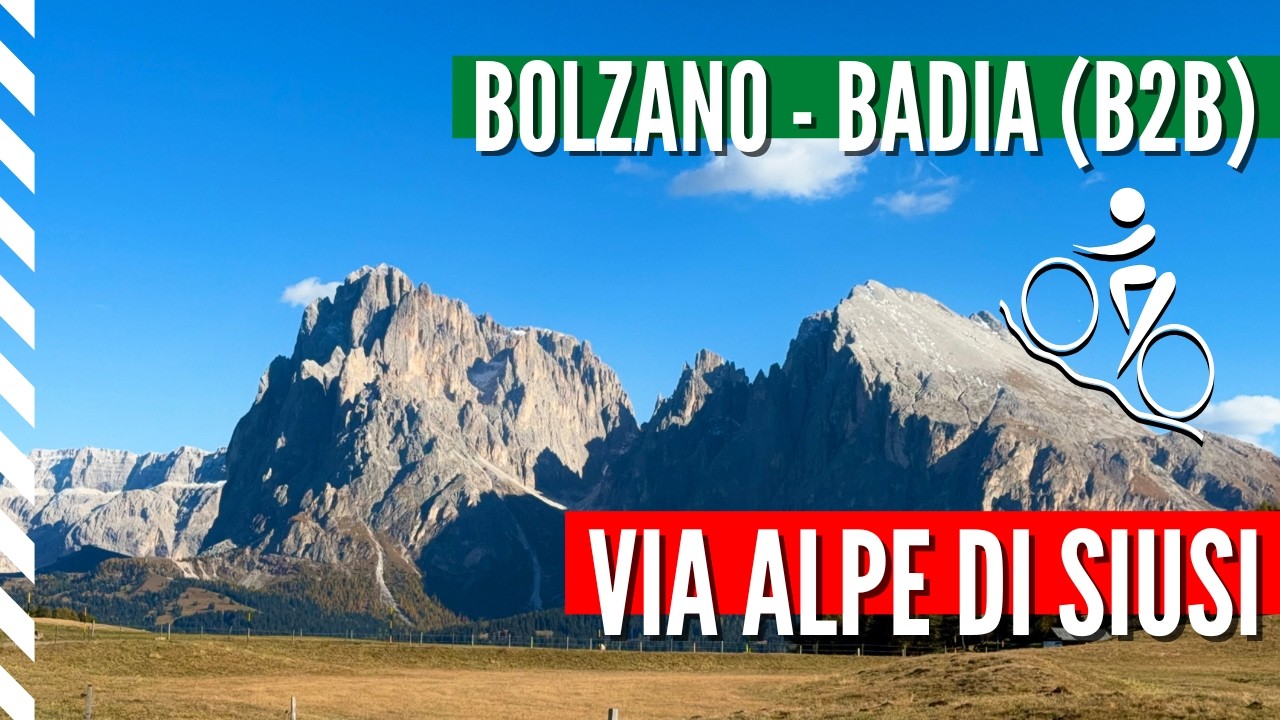 Велосипедом по самому высокому альпийскому плато Европы | Альпе-ди-Сьюзи