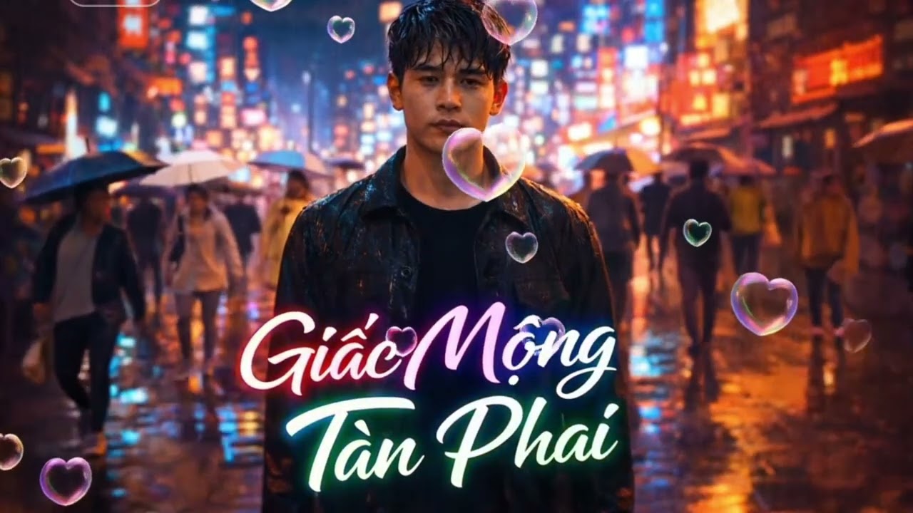 Giấc Mộng Tàn Phai. Nhạc theo phong cách nhạc Hoa lời Việt 8x, 9x. Ballad buồn đêm mưa.