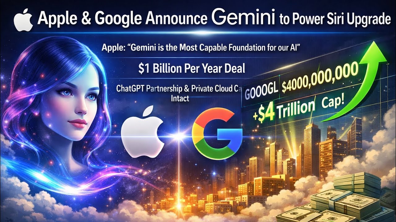 Apple Chooses Google Gemini AI 🤯 | Siri’s BIGGEST Upgrade Ever!