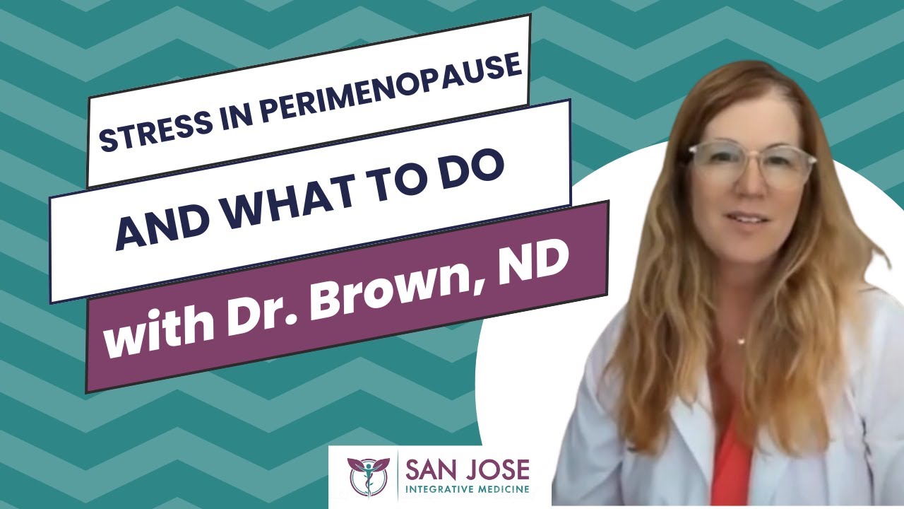 Stress in Perimenopause: What to do - YouTube
