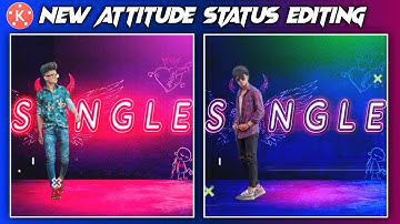 Attitude status editing in kinemaster | kinemaster new video editing 2020 whatsapp status
