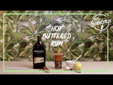 "How to" Hot Buttered Rum🍹 | Mr. Goodmix Classic Cocktails