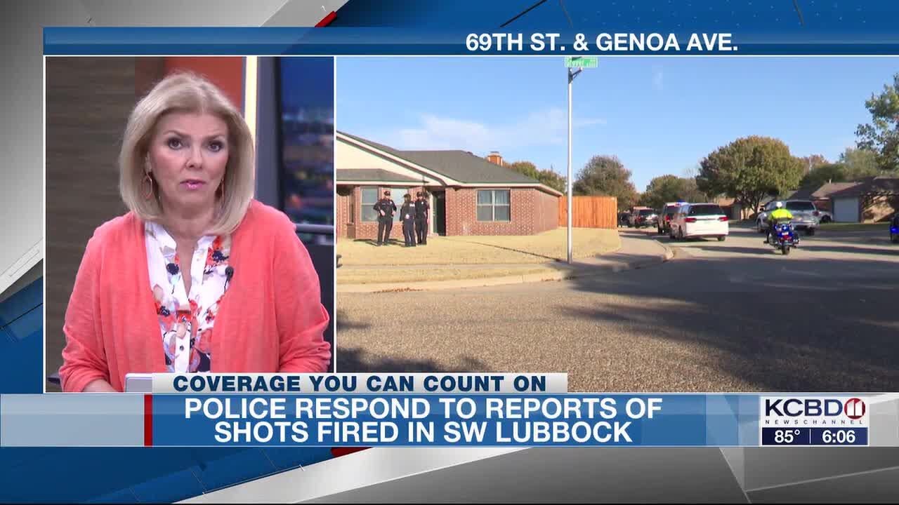 1 in custody after shots fired call in southwest Lubbock - YouTube