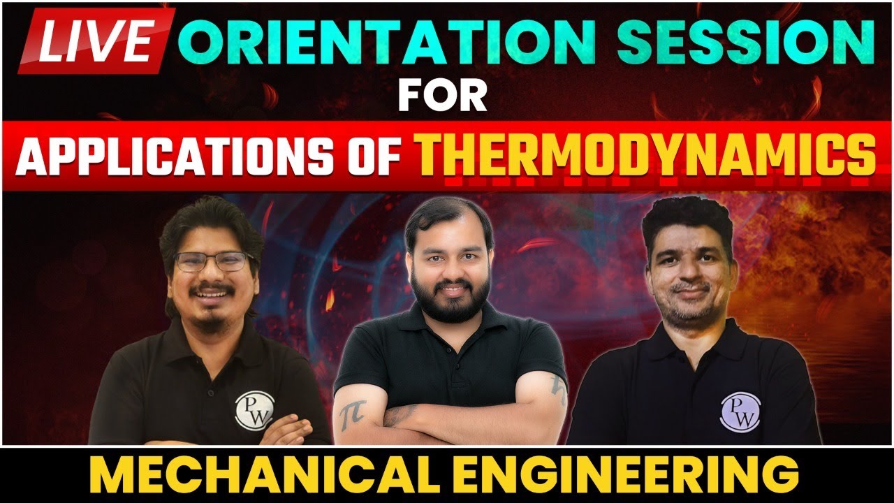 Crash Course  - GATE 2023 Orientation Session For Applications Of Thermodynamics | ME 💥