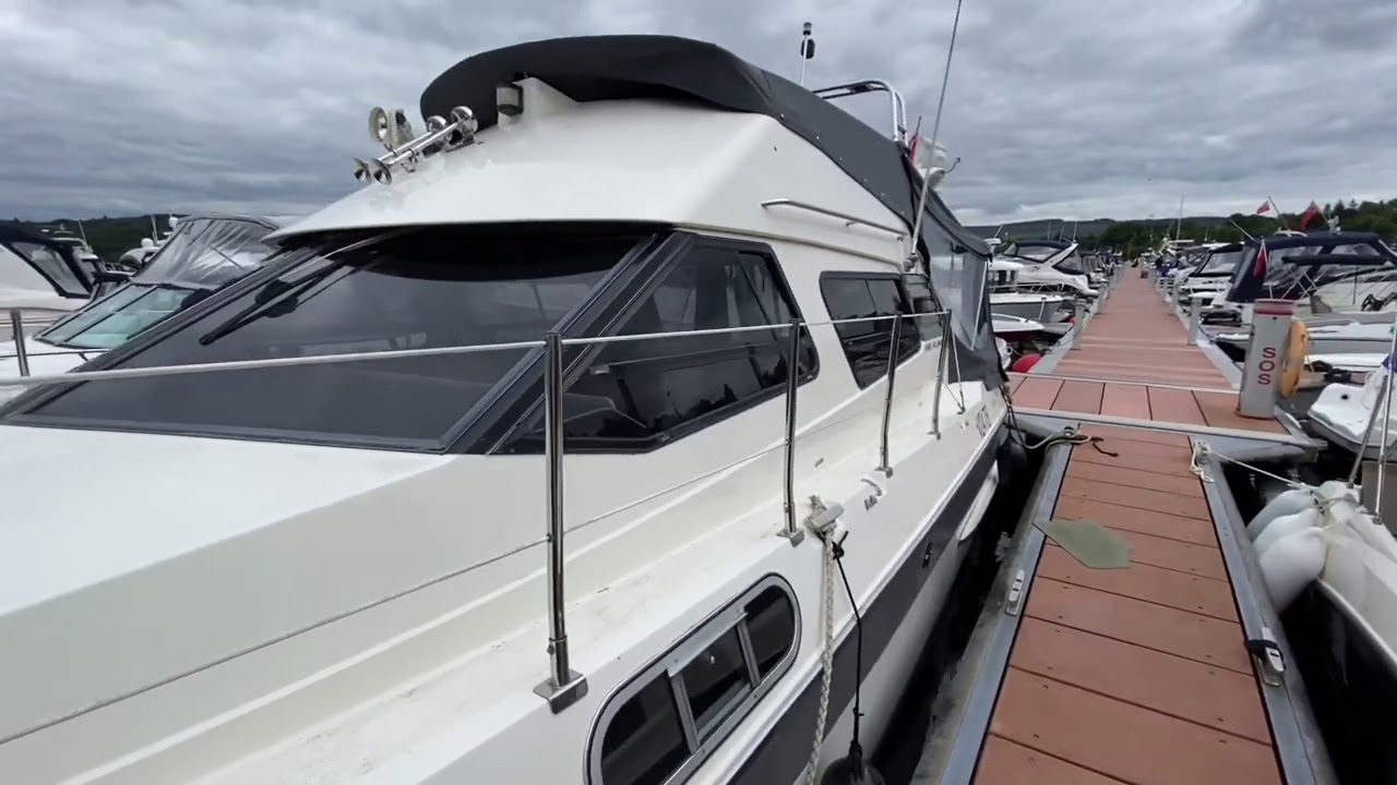 sealine-305-statesman-1988-full-walkaround-video-youtube