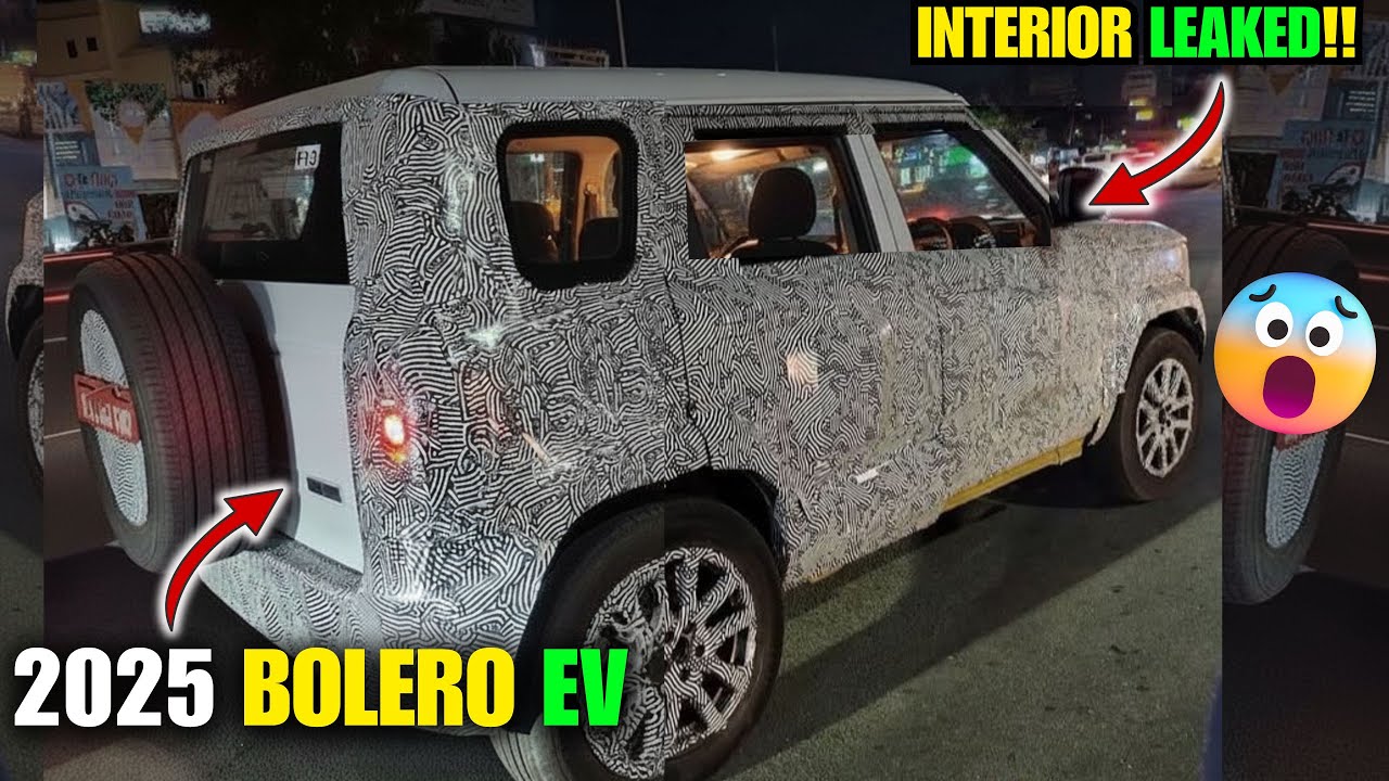 2025 Bolero EV Fully Leaked!! Mahindra Vision S Spied, Range, Interior, Launch Date??