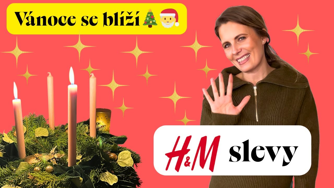 Vlog #12 vánoční výzdoba venku, H&M haul, pečení cukroví