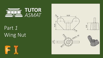 Inventor - Part 1 Wing Nut