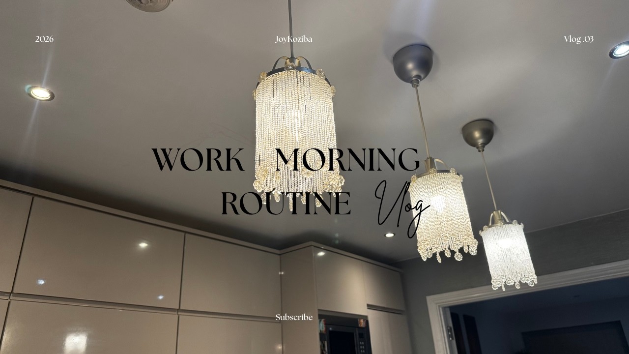 A working Girl ✨| Working Abroad | Morning routine ⛅️