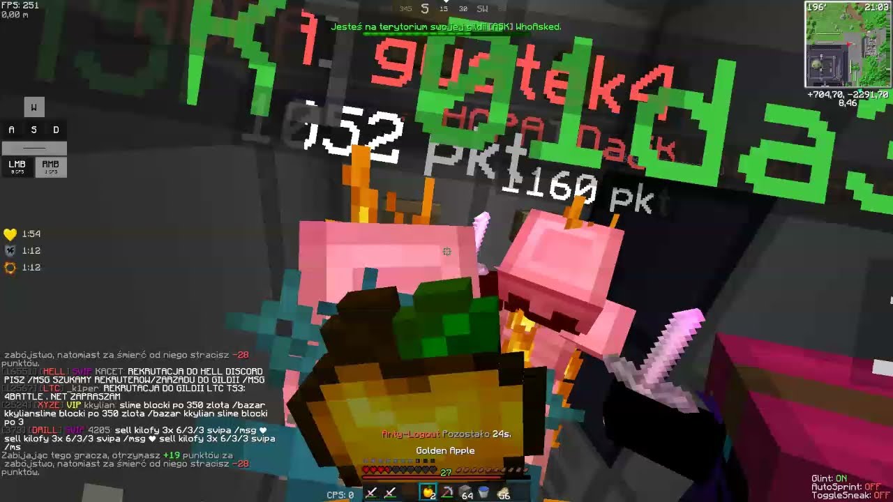 Jak uratować Kolegę od napalonych piesków na Watermc.eu (Gildia ASK) WedkarzRyba