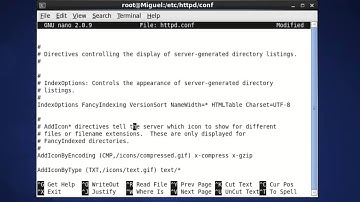 How to install and configure an Apache Server on CentOS r RedHat