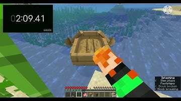 Trying to speedrun " We Need To Go Deeper" In minecraft .