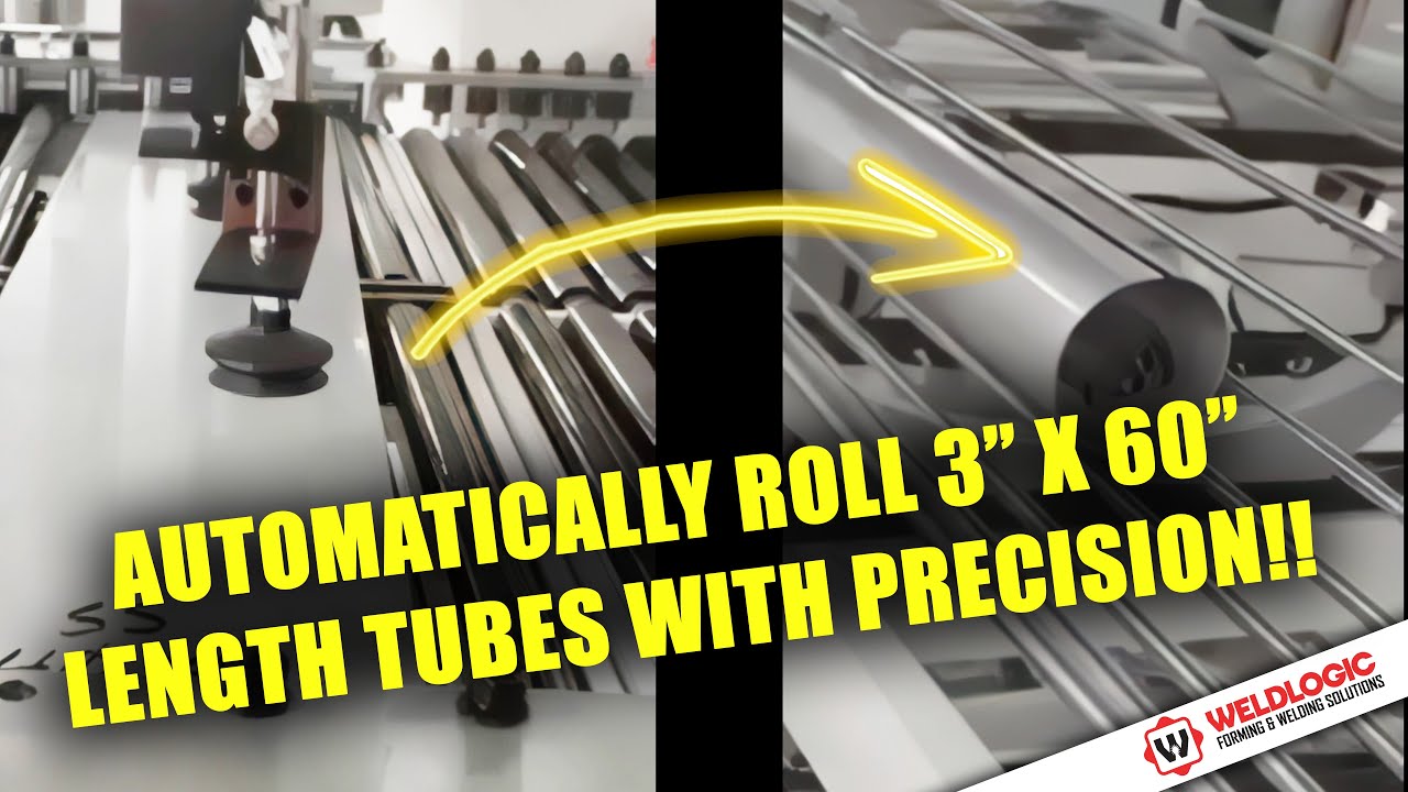 🔥 How To Automatically Roll 3” x 60” Length Tubes with Precision 🔥